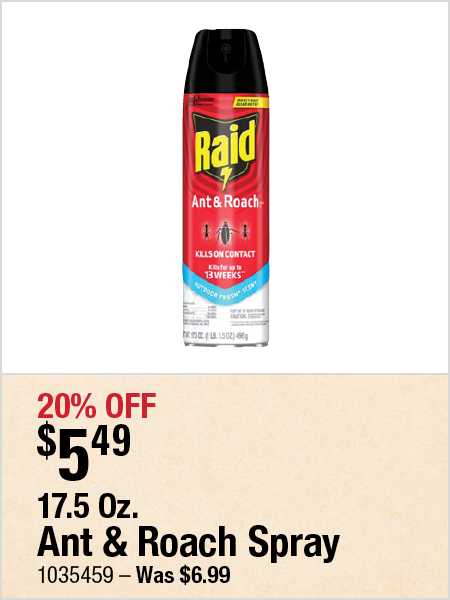 17.5 Oz. Ant & Roach Spray